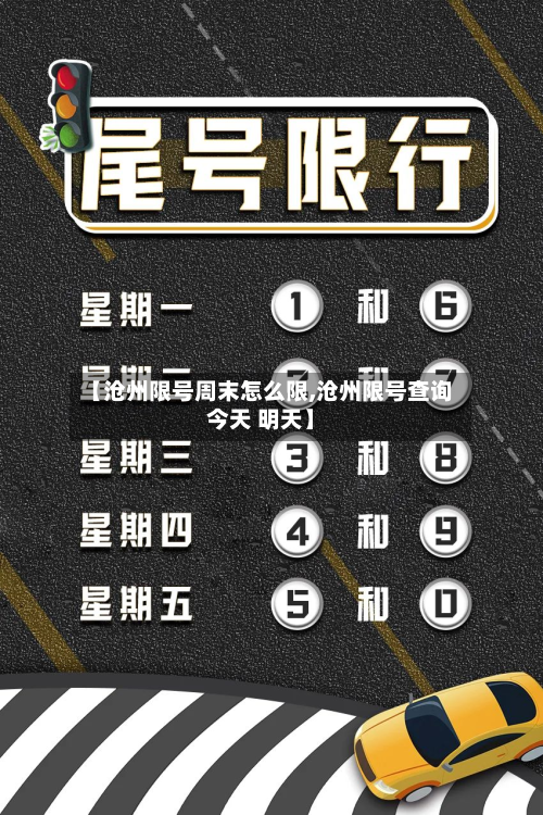 【沧州限号周末怎么限,沧州限号查询今天 明天】