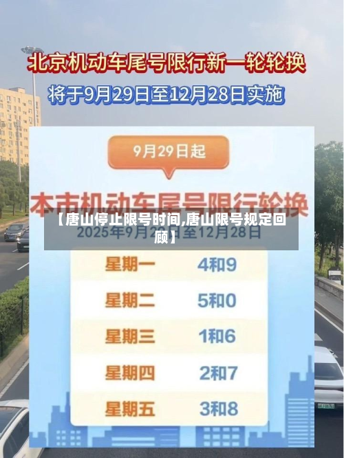 【唐山停止限号时间,唐山限号规定回顾】
