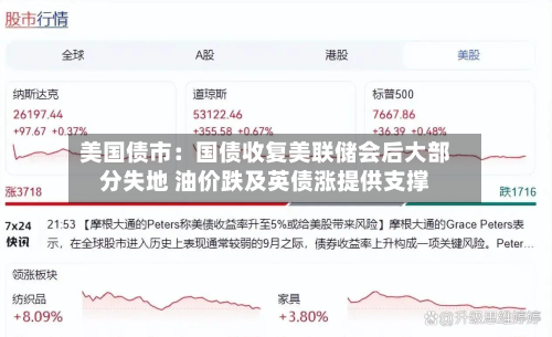 美国债市：国债收复美联储会后大部分失地 油价跌及英债涨提供支撑-第2张图片