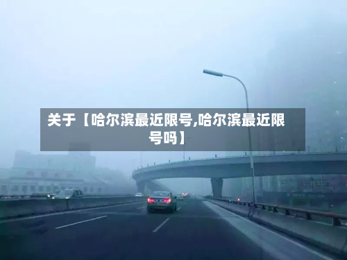 关于【哈尔滨最近限号,哈尔滨最近限号吗】