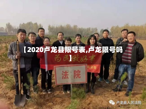 【2020卢龙县限号表,卢龙限号吗】-第2张图片