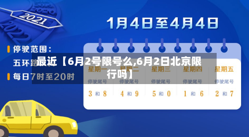 最近【6月2号限号么,6月2日北京限行吗】