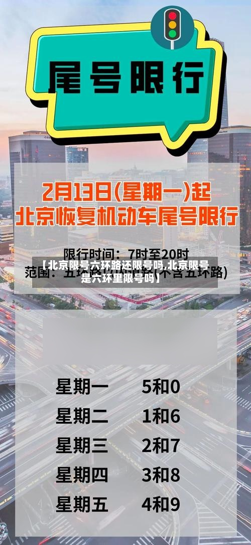 【北京限号六环路还限号吗,北京限号是六环里限号吗】-第2张图片