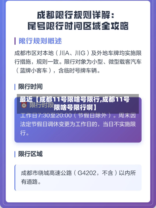 最近【成都11号限啥号限行,成都11号限啥号限行啊】