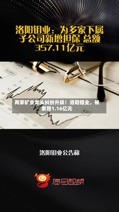 两家矿业龙头纠纷升级！洛阳钼业，被索赔1.16亿元-第3张图片