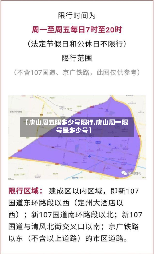 【唐山周五限多少号限行,唐山周一限号是多少号】-第3张图片