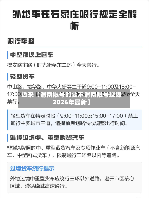 近来【渭南限号的要求渭南限号规则2026年最新】-第2张图片